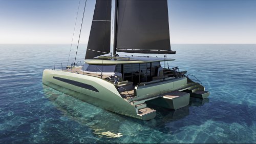 This New 53-Foot Trimaran Is Designed for Offshore Cruising in Style