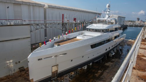 Tankoa Launches a Fully Custom 170-Foot Superyacht With a Wellness-Focused Beach Club