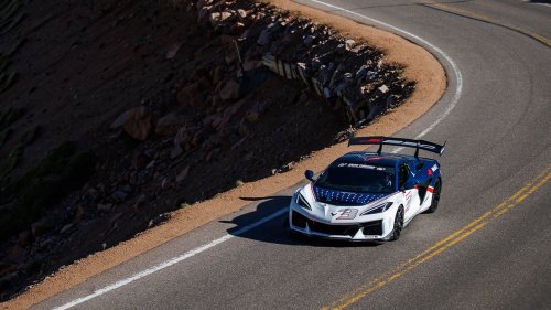 Chevrolet’s 1,250 HP Corvette ZR1X Just Obliterated Pike’s Peak Hill Climb Record