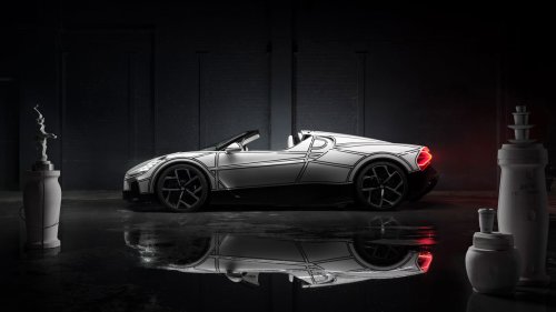 The Bugatti Mistral “Blanc Éternel” Hypercar in Photos