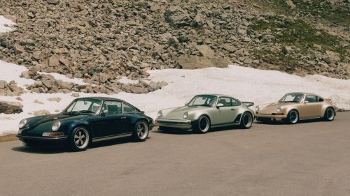 Singer-Reimagined Porsche 911s Take to the Swiss Alps in Photos