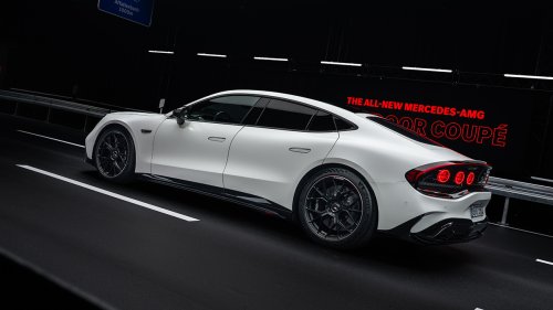 The New, All-Electric Mercedes-AMG GT 4-Door Is a 1,153 HP Super Sedan