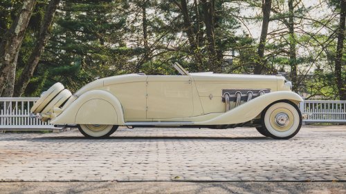 Clark Gable’s 1935 Duesenberg Model JN Convertible Coupe in Photos