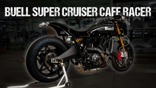 Buell Just Dropped a V-Twin, 200 HP Cafe Racer. Then It Said It Won't Build It