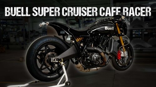 Buell Just Dropped a V-Twin, 200 HP Cafe Racer. Then It Said It Won't Build It