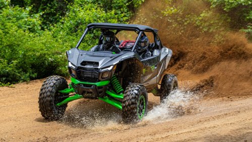 Kawasaki Unveils 2-Seater Teryx H2 UTV. It's Still Supercharged Insanity