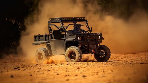 This Adorable Little UTV Just Got Drafted By the Army. Needs Some Super Serum