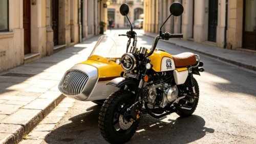 This Tiny Retro Sidecar Motorcycle Is Exactly The Kind Of Weird We Need More Of