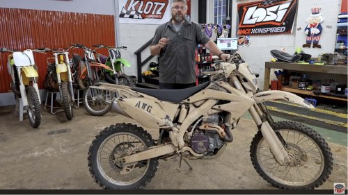Do You Want To See The Inner Workings Of A Weird 2WD Military Motorcycle? Of Course You Do!