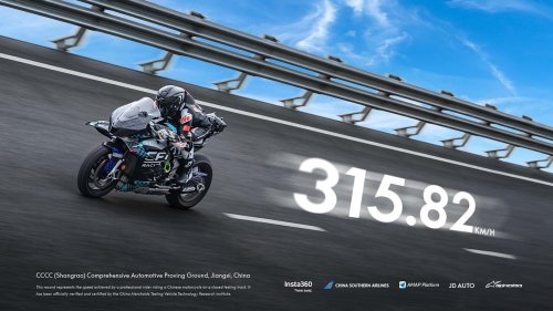 CFMoto’s New V4 SR-RR Superbike Top-Speed Run Is Impressive. But Leaves Questions