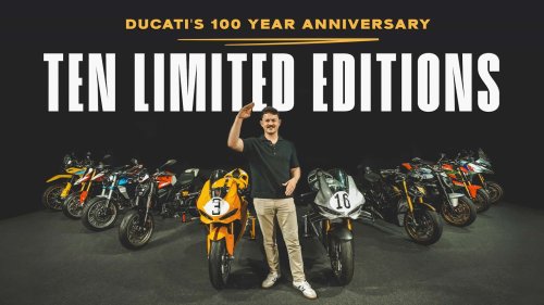 Ducati Celebrates Its 100th Anniversary With 10 Limited-Edition Ultra-Special Models, And Here They Are