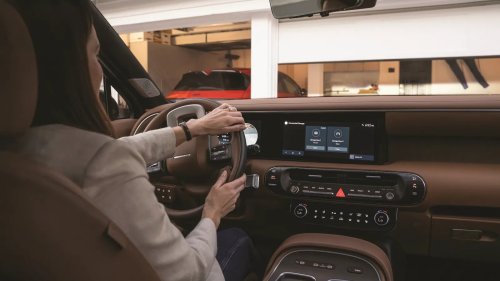 Hyundai adds connected garage tech to vehicle infotainment screens