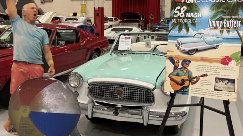 Jimmy Buffett’s former car among nearly 800 classics at Greensboro auto auction