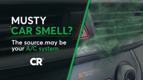 Do you have a musty smell in your car? It's probably your A/C. How to fix it...