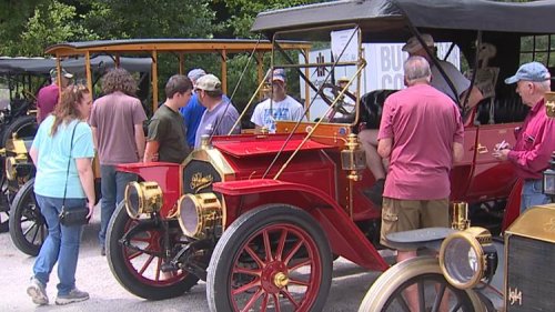 Brass era vehicles return to York County for Early American Automobile Day