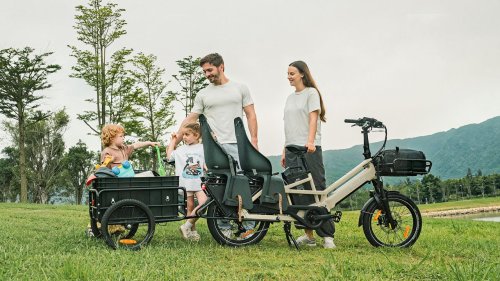 Fiido's new cargo e-bike doubles as a giant power bank for your drone, phone and campsite gear