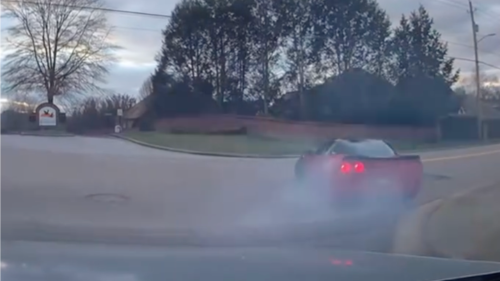 Chevrolet Corvette Crab Walks Through Burnout in One of the Strangest Driving Clips You’ll See