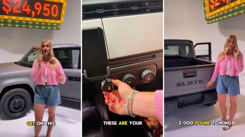 Slate's $25,000 electric truck skips the screen, brings back crank windows, and leaves tech to you