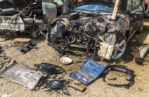 Massachusetts salvage yards can't always find takers for old EV batteries, with recycling centers across country