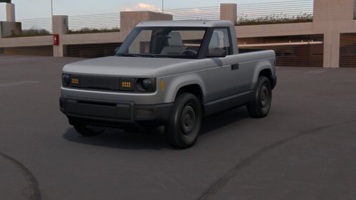 Slate's bare-bones electric pickup will finally reveal price when preorders open later this month