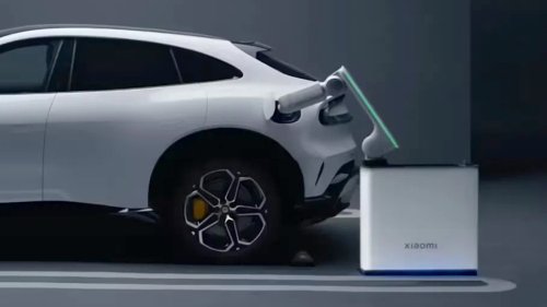 Xiaomi's 2026 home charging arm promises this: Arrive home and let a robot charge your car for you