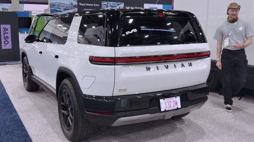 Rivian R2's shape-shifting scroll wheels steal the show at ACT Expo