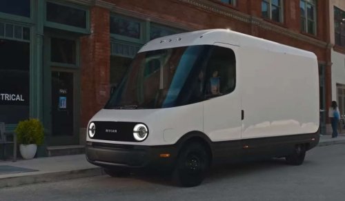 Amazon's Rivian delivery van gets surprising second life as mobile storefront