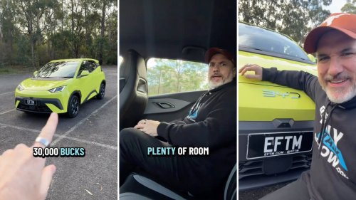Tech reviewer tries BYD's Atto 1, and says Australia's cheapest EV still feels premium
