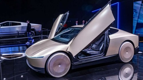 Tesla tests pedal-free, steering-wheel-free Cybercab with a safety monitor riding shotgun