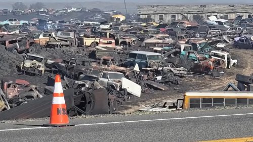 8,600-Acre Wildfire Decimates Massive Idaho Salvage Yard With 8,000 Cars
