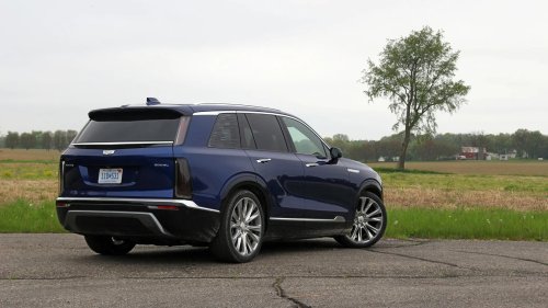Cadillac Recalls Vistiq EVs Over Third-Row Seat That Could Trap a Child