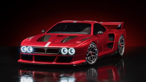Koenigsegg Developed a 1,000-HP V8 for This Lancia Lookalike Hypercar
