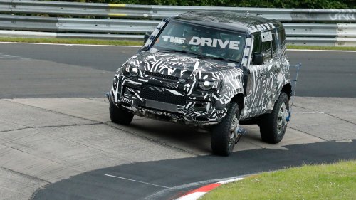 New Extreme Land Rover Defender Spotted Absolutely Flying on the Nurburgring