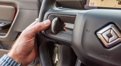 Rivian Heard You Complaining About Touchscreens So It Over-Engineered Scroll Wheels