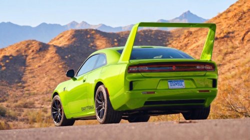 The New Dodge Charger SRT Has a Wing Straight Out of the Superbird Era and It Looks Ready to Fly