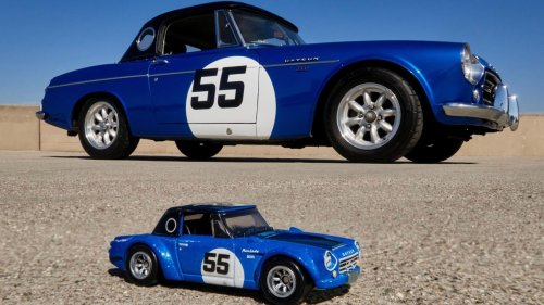How This Guy Scored the Ultimate Accessory to His Datsun Roadster: A Factory Hot Wheels