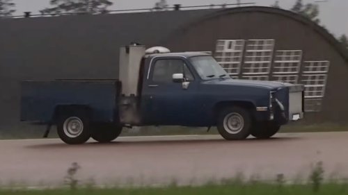 This Chevy Truck Runs on Wood, and It Just Broke a Speed Record