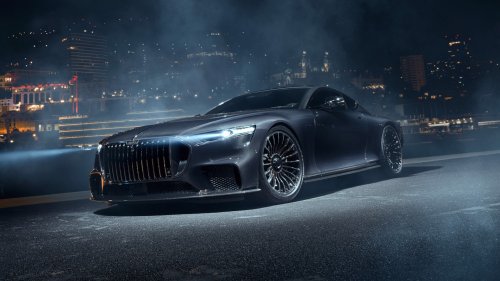 New Brabus Twin-Turbo V12 Coupe Rocks a Long Hood and a Long Tail