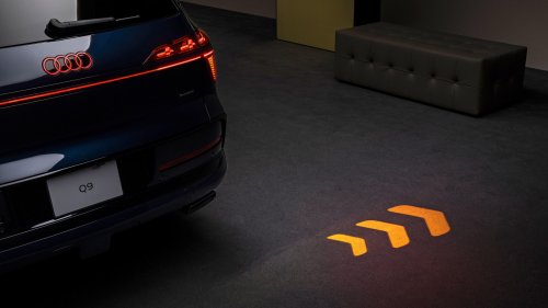 Audi’s New Q9 Will Project Your Turn Signals Onto the Road