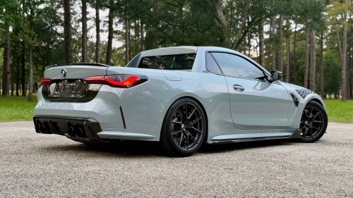 Someone Turned a BMW M4 Competition xDrive Into a Pickup