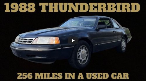 The 1988 Ford Thunderbird Sport I Bought Sight Unseen