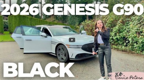 Luxe!! 2026 Genesis G90 Prestige Black