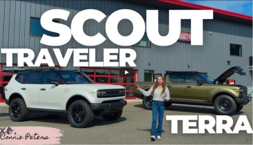 Scout is Coming: Quick Look at Traveler SUV and Terra Truck!