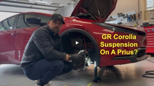 Can You Install GR Corolla Suspension and Brakes on a Prius?