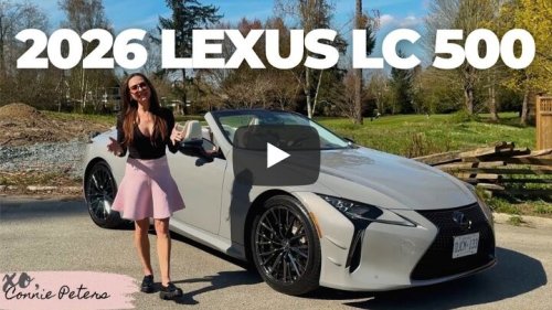 Last Year of Production and Inspiration Series: 2026 Lexus LC 500 Convertible