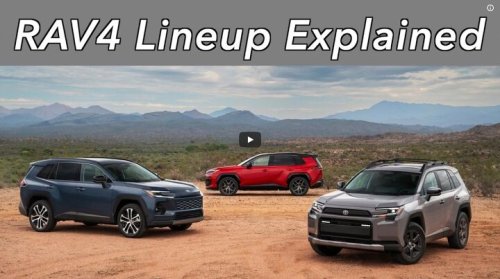 RAV4 Lineup Explained