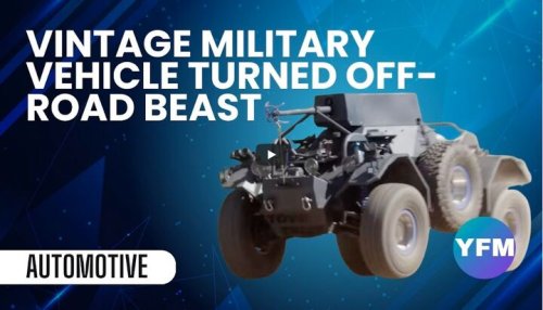 Toyo Turned a 1959 Military Vehicle into an Off-Road Beast