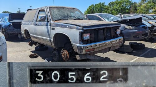 Junkyard Find: 1989 Chevrolet S-10 Blazer 4x4 With 300K Miles