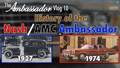 History of the Nash/Ambassador: 1927-1974