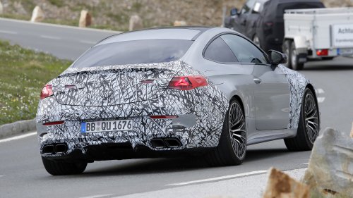 New Mercedes-AMG CLE 63 and its mighty V8 spotted for the first time